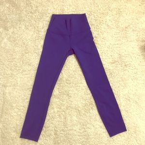 Lululemon wunder under 7/8 length